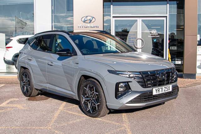 Hyundai Tucson 1.6 TGDi N Line S 5dr 2WD 4x4 vehicle Petrol Grey