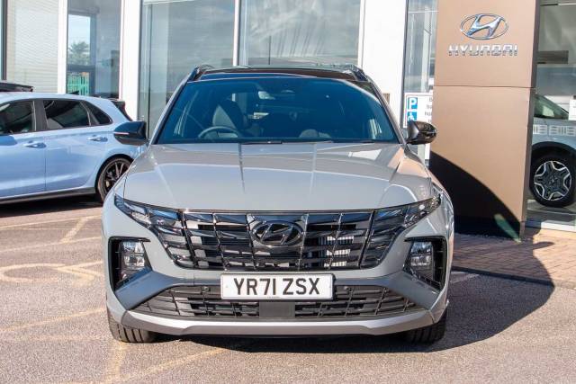 Hyundai Tucson 1.6 TGDi N Line S 5dr 2WD 4x4 vehicle Petrol Grey