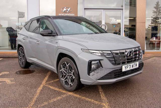 Hyundai Tucson 1.6 TGDi Plug-in Hybrid N Line 5dr 4WD Auto 4x4 vehicle Hybrid Shadow Gray