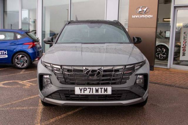Hyundai Tucson 1.6 TGDi Plug-in Hybrid N Line 5dr 4WD Auto 4x4 vehicle Hybrid Shadow Gray