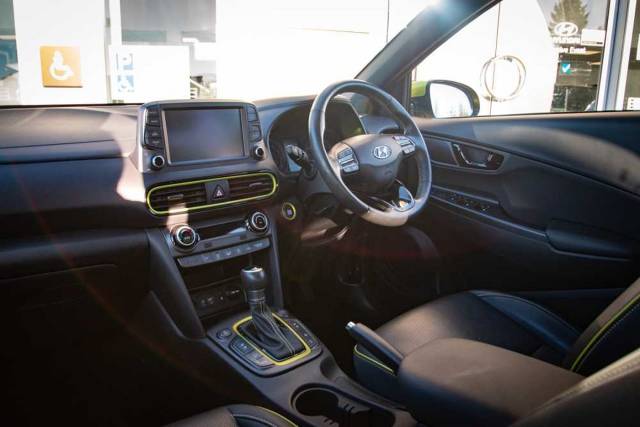 Hyundai Kona SUV 1.6 T-GDi (177ps) Premium GT 4WD Hatchback Petrol Acid Yellow