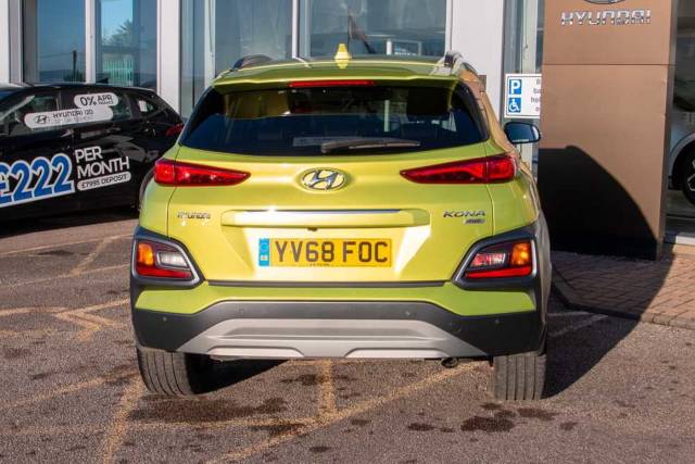 Hyundai Kona SUV 1.6 T-GDi (177ps) Premium GT 4WD Hatchback Petrol Acid Yellow