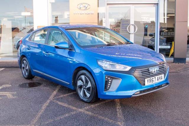 Hyundai Ioniq 1.6 GDi (105ps) Premium Hybrid DCT 5Dr Hatch Hatchback Hybrid Blue