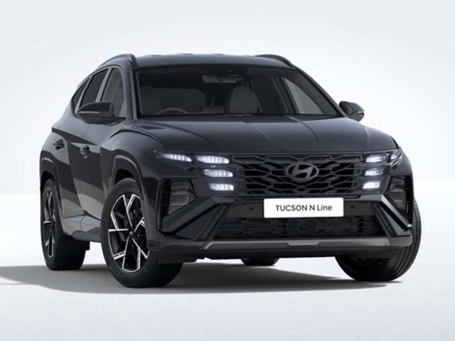 Hyundai Tucson 1.6 T-GDi N Line Euro 6 (s/s) 5dr SUV Petrol Abyss Black