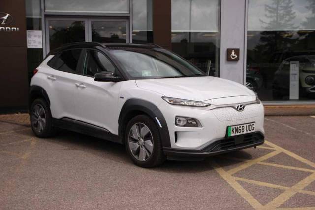 Hyundai Kona 0.0 150kW Premium SE 64kWh 5dr Auto Hatchback Electric WHITE