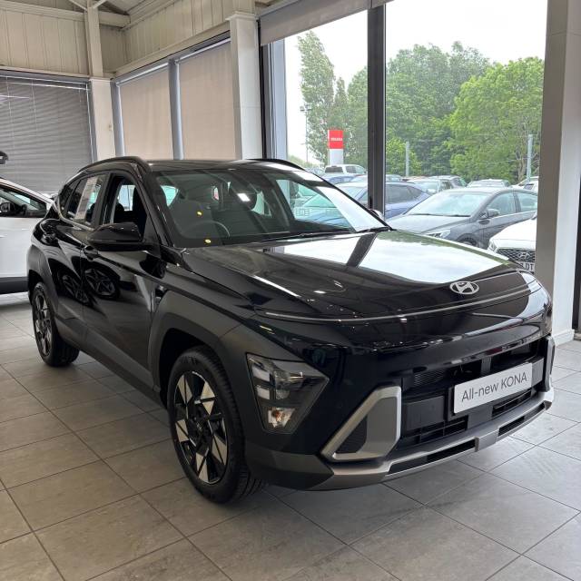 Hyundai Kona 1.6 h-GDi Advance DCT Euro 6 (s/s) 5dr SUV Hybrid Abyss Black