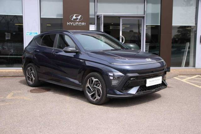 Hyundai Kona 1.6 GDi Hybrid N Line S 5dr DCT Hatchback Petrol/Electric Hybrid BLUE