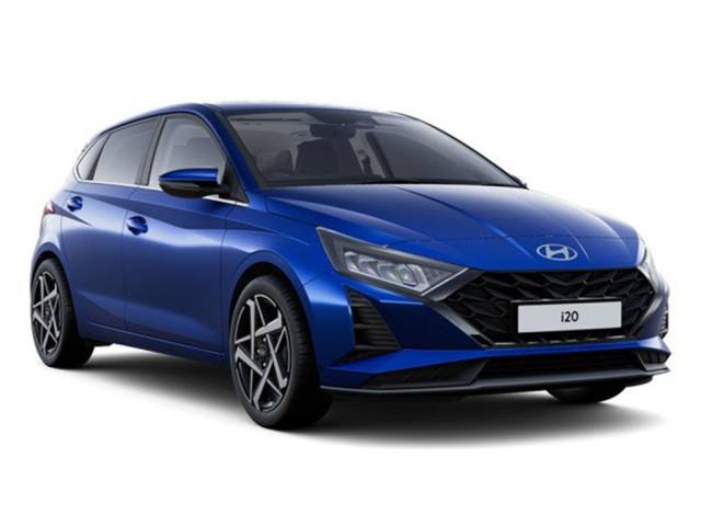 Hyundai i20 1.0 T-GDi Ultimate DCT Euro 6 (s/s) 5dr Hatchback Petrol Vibrant Blue