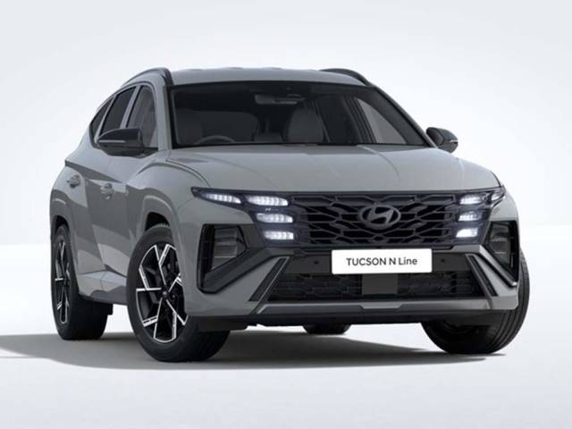 Hyundai Tucson 1.6 T-GDi N Line Auto Euro 6 (s/s) 5dr SUV Hybrid Shadow Grey