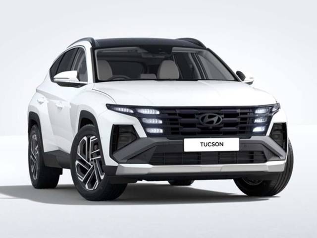 Hyundai Tucson 1.6 T-GDi Ultimate Auto Euro 6 (s/s) 5dr SUV Hybrid Atlas White