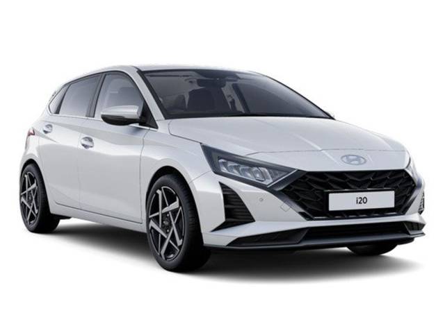 Hyundai i20 1.0 T-GDi Premium DCT Euro 6 (s/s) 5dr Hatchback Petrol Atlas White