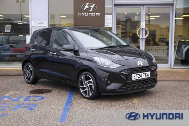 Hyundai i10 1.0 [63] Premium 5dr Auto [Nav] Hatchback Petrol BLACK