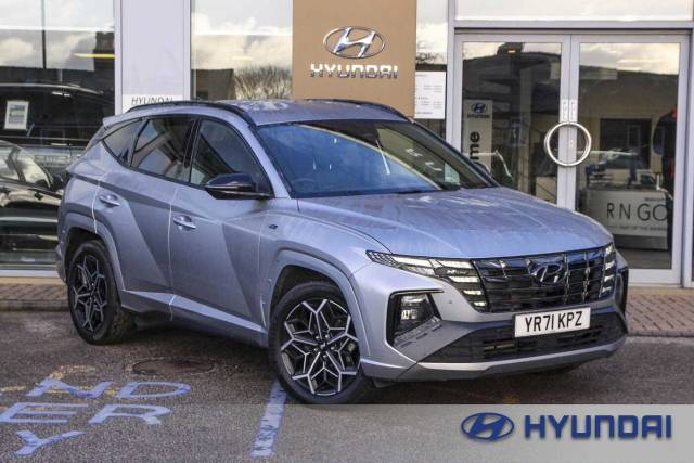 Hyundai TUCSON 1.6 TGDi Hybrid 230 N Line 5dr 2WD Auto SUV Hybrid Shimmering Silver