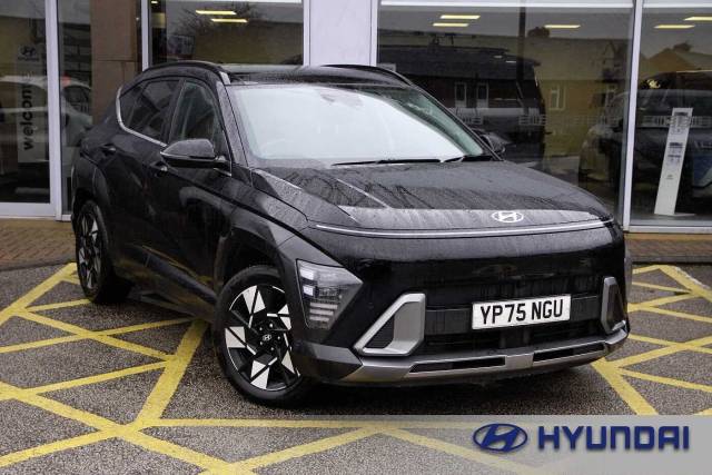 Hyundai KONA 1.6 Hybrid 129 Ultimate 5dr DCT Hatchback Petrol/Electric Hybrid BLACK