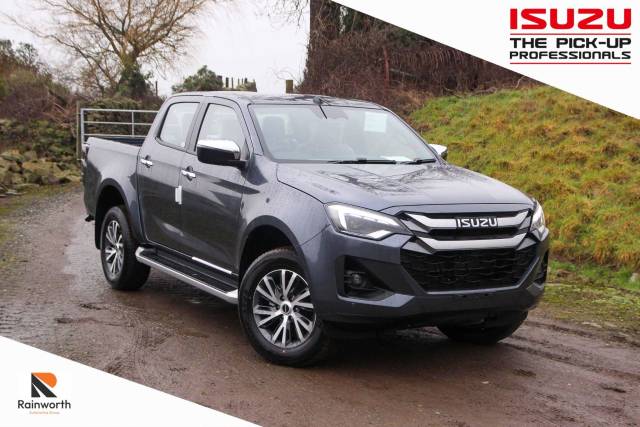 Isuzu D-max 1.9 TD DL40 Pickup Double Cab 4dr Diesel Auto 4WD Euro 6 (s/s) (164 ps) Pickup Diesel Obsidian Gray Mica