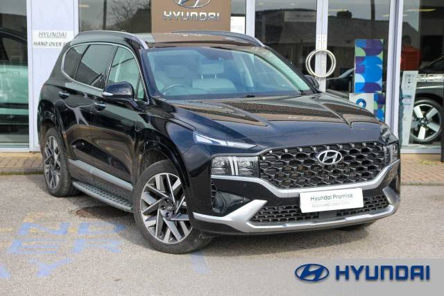 Hyundai SANTA FE 2.2 CRDi Ultimate 5dr 4WD Auto Estate Diesel BLACK
