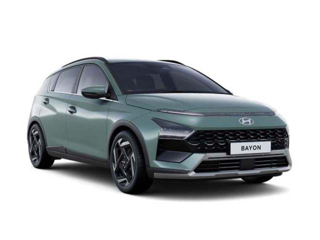 Hyundai BAYON 1.0 T-GDi Tech Line DCT Euro 6 (s/s) 5dr SUV Petrol Mangrove Green