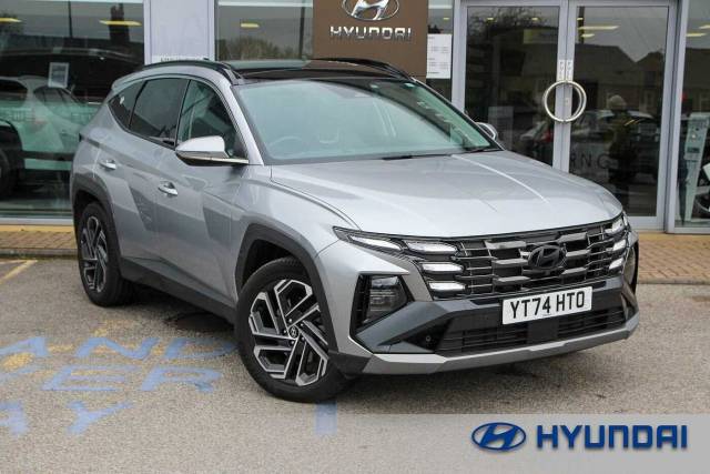 Hyundai TUCSON 1.6T Hybrid Ultimate 5dr Auto Estate Petrol/Electric Hybrid SILVER