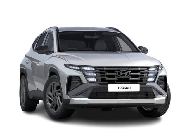 Hyundai TUCSON 1.6 T-GDi Black Line Euro 6 (s/s) 5dr SUV Petrol Shimmering Silver