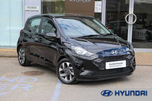Hyundai i10 1.0 [63] Advance 5dr Auto [Nav] Hatchback Petrol BLACK
