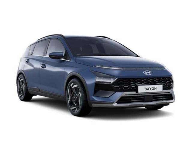 Hyundai BAYON 1.0 T-GDi Tech Line DCT Euro 6 (s/s) 5dr SUV Petrol Vibrant Blue