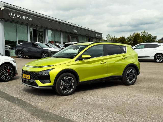Hyundai BAYON 1.0 T-GDi Tech Line DCT Euro 6 (s/s) 5dr SUV Petrol Lucid Lime