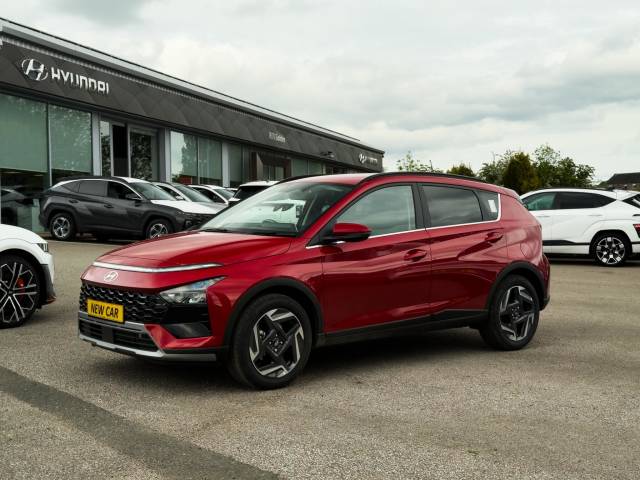 Hyundai BAYON 1.0 T-GDi Tech Line Euro 6 (s/s) 5dr SUV Petrol Dragon Red