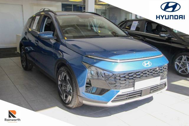 Hyundai BAYON 1.0 T-GDi Tech Line DCT Euro 6 (s/s) 5dr SUV Petrol Vibrant Blue