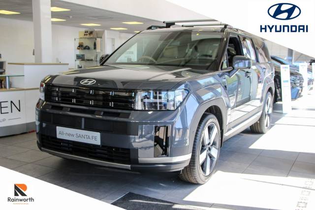 Hyundai SANTA FE 1.6T Ultimate Auto 4WD Euro 6 (s/s) 5dr (7Seat) SUV Hybrid Ecotronic Grey
