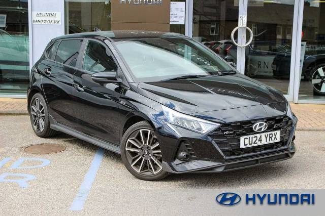 Hyundai i20 1.0T GDi 48V MHD 120 N Line 5dr Hatchback Petrol BLACK