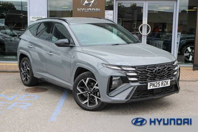 Hyundai TUCSON 1.6T Hybrid N Line 5dr Auto Estate Petrol/Electric Hybrid GREY