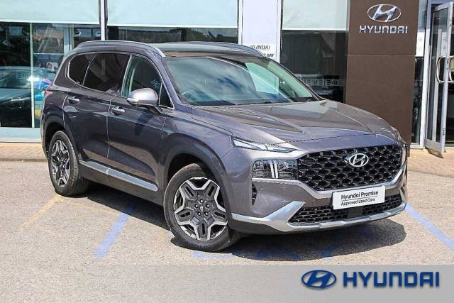 Hyundai SANTA FE 1.6 TGDi Hybrid Ultimate 5dr 4WD Auto Estate Petrol/Electric Hybrid GREY