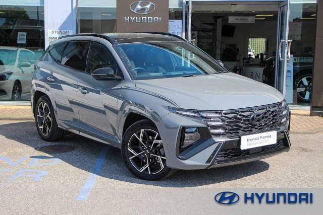 Hyundai TUCSON 1.6T 48V MHD N Line S 5dr DCT Estate Petrol GREY