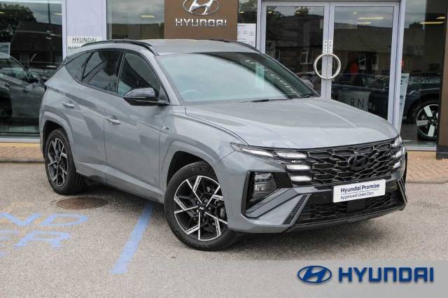 Hyundai TUCSON 1.6T Hybrid N Line 5dr Auto Estate Petrol/Electric Hybrid GREY