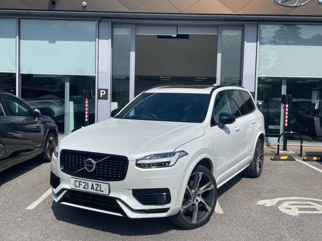 Volvo XC90 2.0 T8 Recharge PHEV R DESIGN Pro 5dr AWD Auto Estate Petrol / Electric Hybrid WHITE