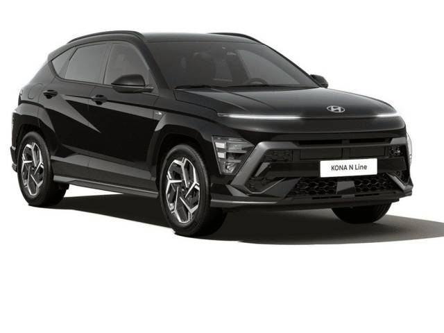 Hyundai KONA 1.0 T-GDi N Line Euro 6 (s/s) 5dr SUV Petrol Abyss Black