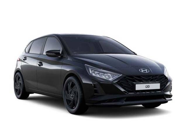 Hyundai i20 1.0 T-GDi Black Line Euro 6 (s/s) 5dr Hatchback Petrol Phantom Black