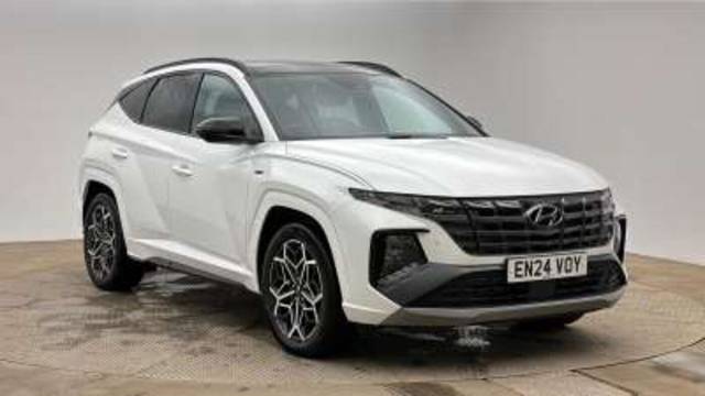 Hyundai TUCSON 1.6 TGDi Plug-in Hybrid N Line S 5dr 4WD Auto Estate Petrol / Electric Hybrid WHITE