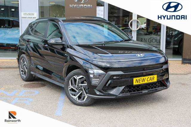 Hyundai KONA 1.6 h-GDi N Line S DCT Euro 6 (s/s) 5dr SUV Hybrid Abyss Black