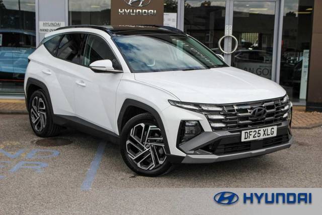 Hyundai TUCSON 1.6T Hybrid Ultimate 5dr Auto Estate Petrol/Electric Hybrid WHITE