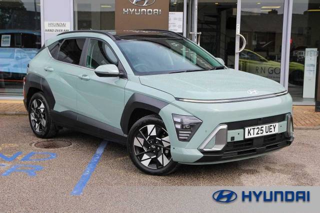 Hyundai KONA 1.6 Hybrid 129 Ultimate 5dr DCT Hatchback Petrol/Electric Hybrid GREEN