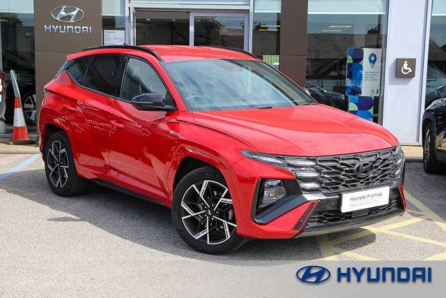Hyundai TUCSON 1.6T N Line 5dr Estate Petrol RED