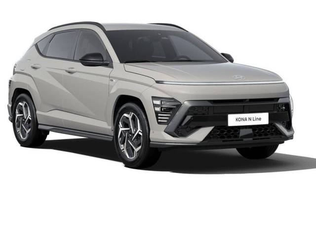 Hyundai KONA 1.6 h-GDi N Line S DCT Euro 6 (s/s) 5dr SUV Hybrid Cyber Grey