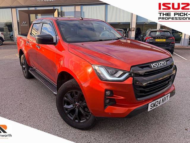 Isuzu D-max 1.9 TD V-Cross Auto 4WD Euro 6 (s/s) 4dr Pickup Diesel Orange