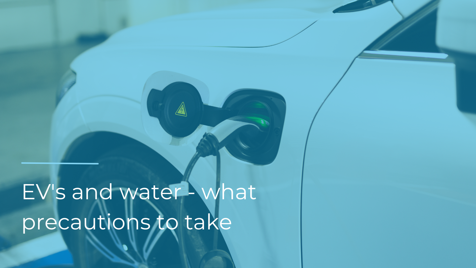 Electric Vehicles in Water - What Precautions to Take
